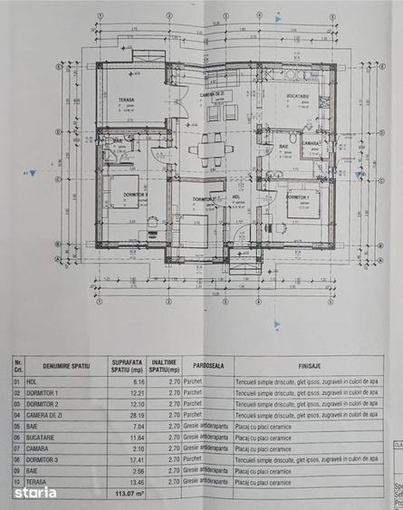 Casă cu 4 camere cu Teren 519 Mp în Sântandrei