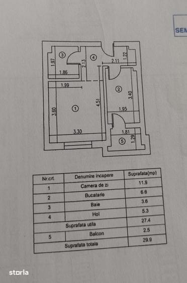 Garsoniera mobilata si utilata complet Militari Residence Tineretu - 13