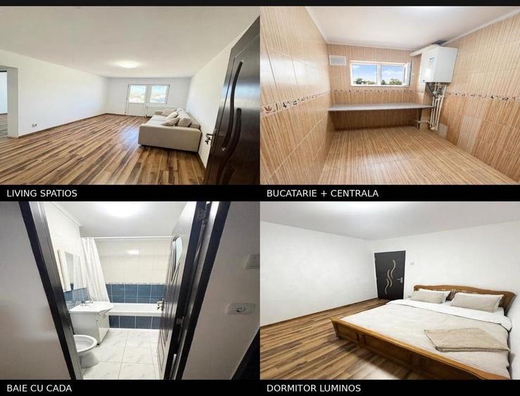Apartament cu 2 camere decomandat în Central