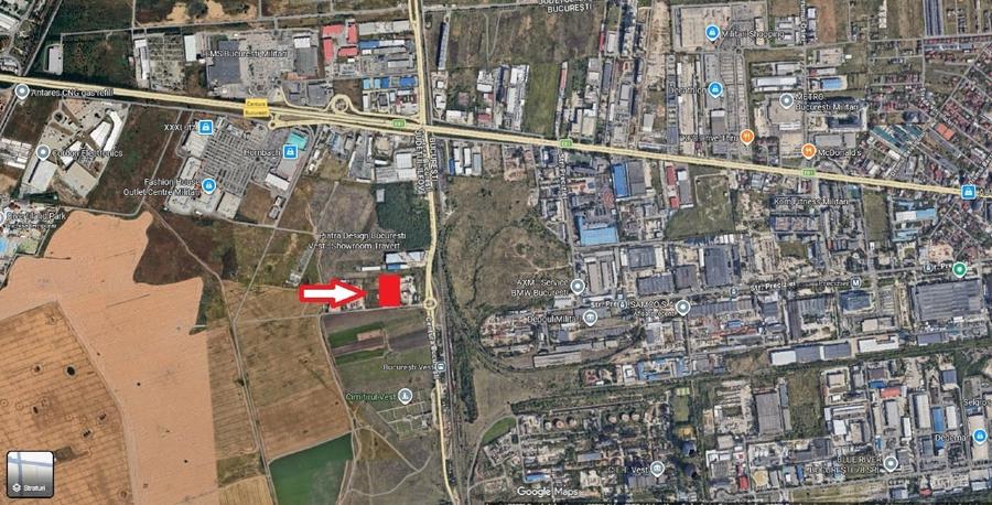 Spațiu industrial, de 483 mp, în Domnești