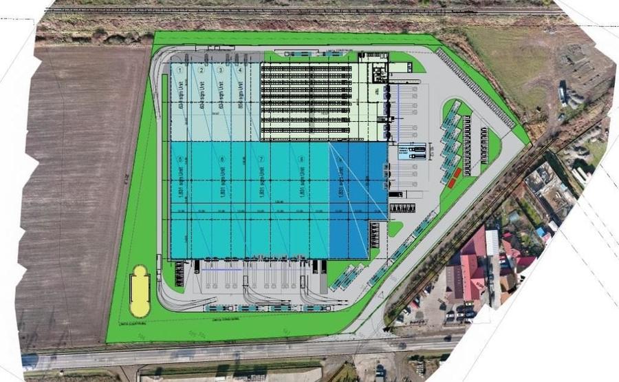 Spațiu industrial, de 16,500 mp, în Sud-Est