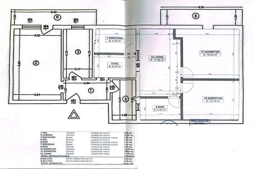 Apartament cu 5 camere decomandat în Dobroești