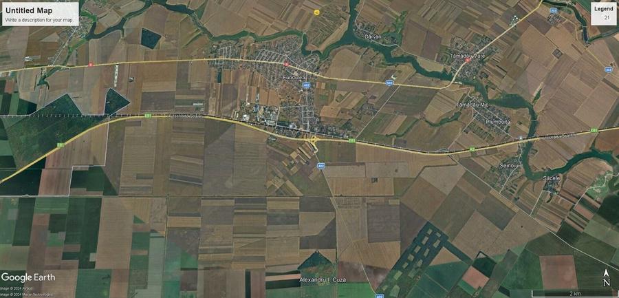 Teren Construcții extravilan de 1500000 mp, în Central