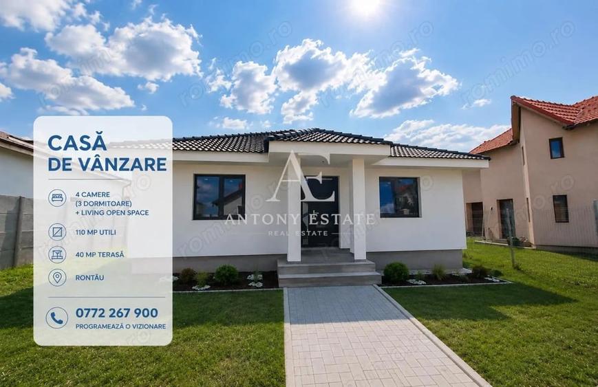 Casă cu 1 camere cu Teren 300 Mp în Rontău
