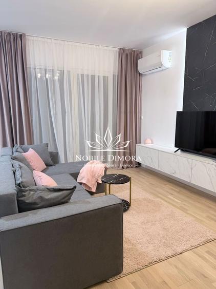 Apartament cu 2 camere semidecomandat, mobilat în Central
