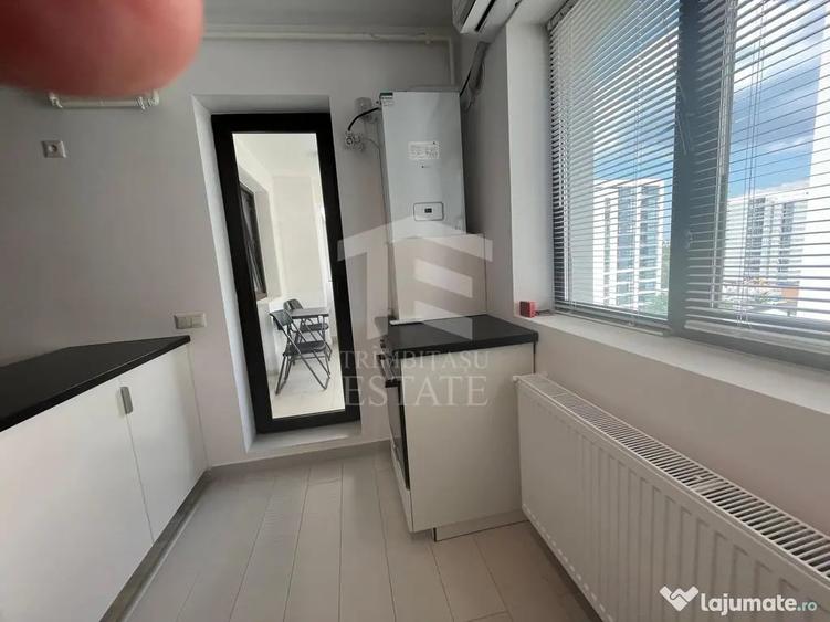 Apartament cu 2 camere semidecomandat în Central
