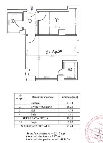 Apartament de vânzare bloc nou 1 minut de metrou Timpuri Noi - 11