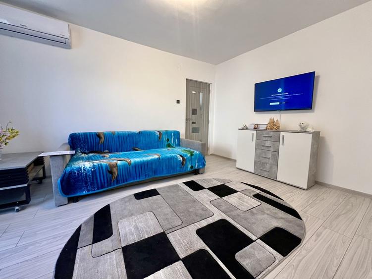 Apartament cu 3 camere semidecomandat, mobilat în Șagului