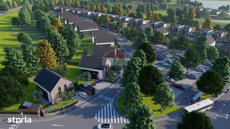 Casă cu 5 camere cu Teren 500 Mp în Snagov