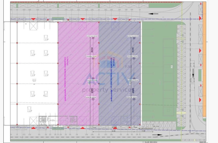 Spațiu industrial, de 1,444 mp, în Popești-Leordeni