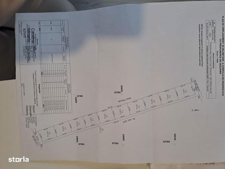 Teren de 770 mp, în Central