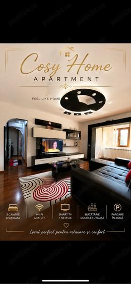 Apartament cu 3 camere semidecomandat în Central