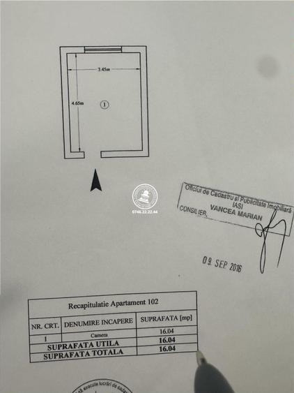 Garsonieră în Frumoasa