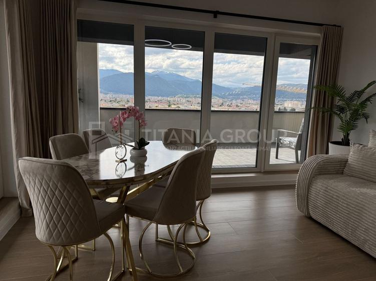 Apartament cu 3 camere decomandat, mobilat în Tractorul