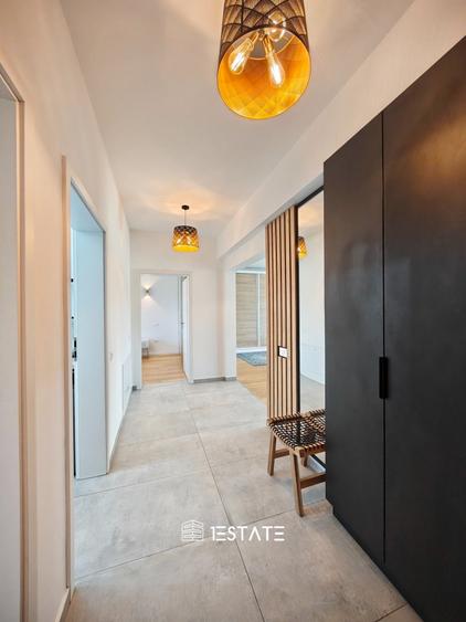 Apartament cu 3 camere decomandat, mobilat în Băneasa