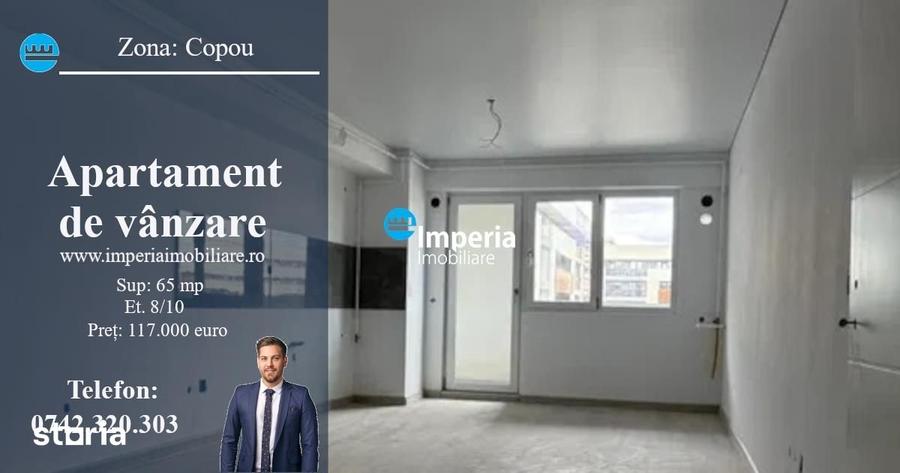 Apartament cu 2 camere în Copou