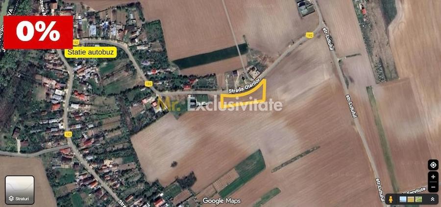 Teren de 3132 mp, în Piscu