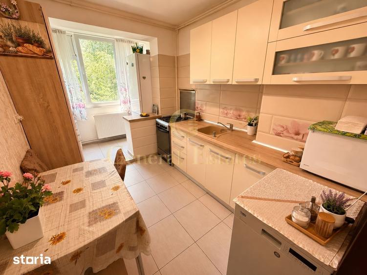 Apartament cu 3 camere, mobilat în Gării