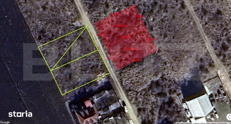 Investitie! Parcele teren extravilan, 400 mp, zona Valea Chintaului - 1