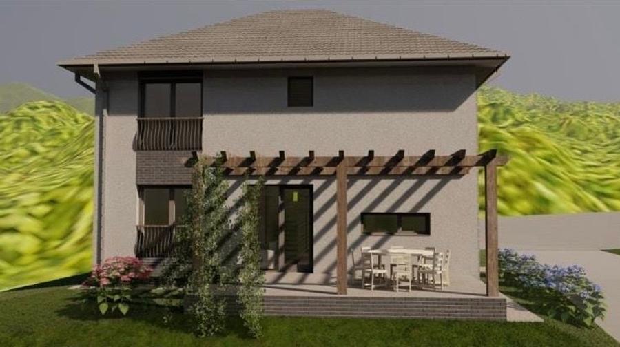 Casă individuală cu 5 camere cu Canalizare în Vâlcele