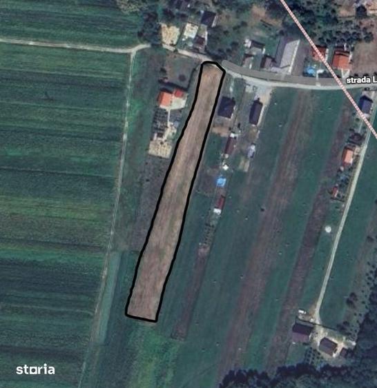 Teren de 2367 mp, în Groși