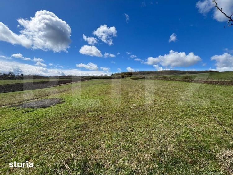 Teren de 2500 mp, în Budacu de Jos