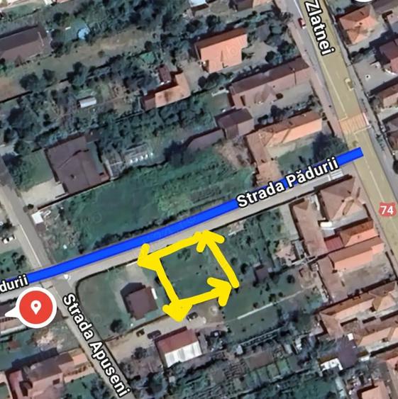 Proprietar vand teren intravilan, 458 mp Alba- Micesti - 1