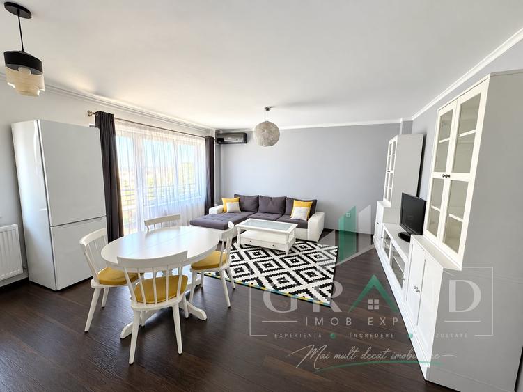 Apartament cu 2 camere semidecomandat, mobilat în Grigorescu