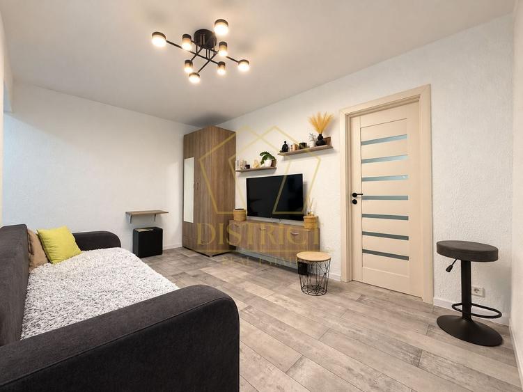 Apartament cu 2 camere semidecomandat, mobilat în Șagului
