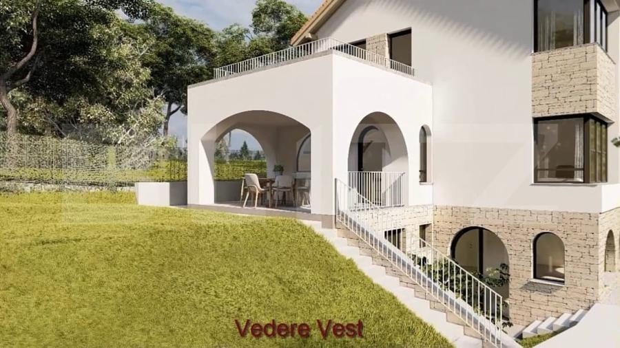 Casă individuală cu 8 camere cu Teren 3000 Mp în Almașu Mare