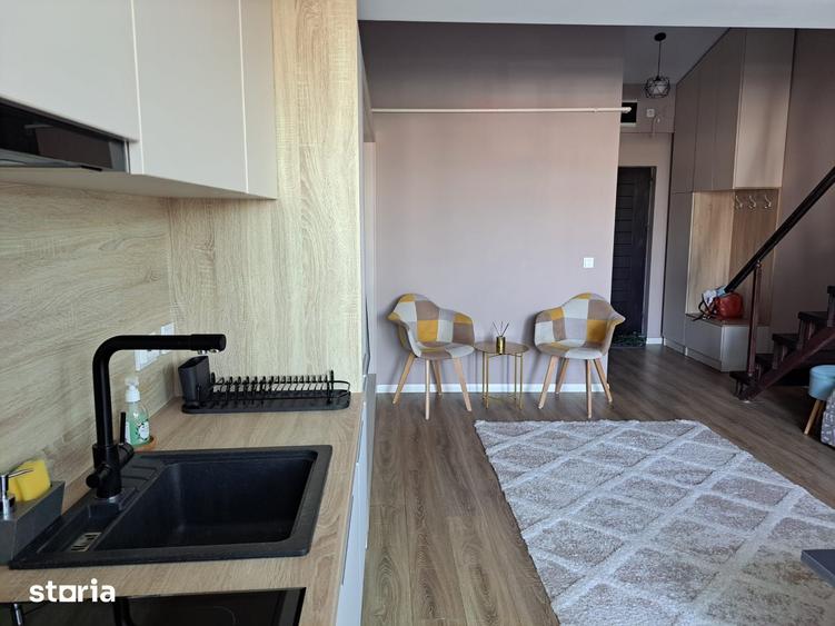 Apartament 2 camere tip penthouse 51 mp Tatarasi Cubis 450 euro - 8
