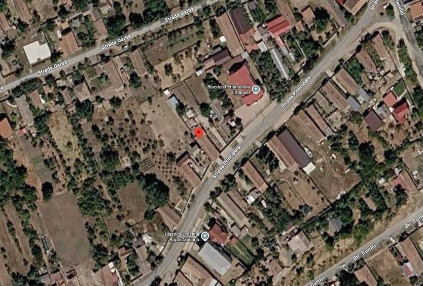 Casă individuală cu 3 camere cu Teren 1034 Mp în Vinga
