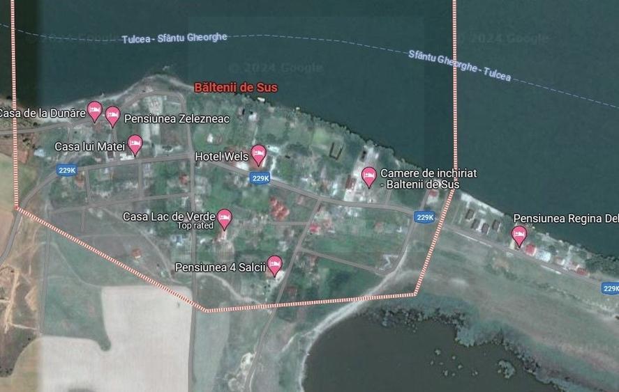 Teren Construcții intravilan de 1000 mp, în Băltenii de Sus