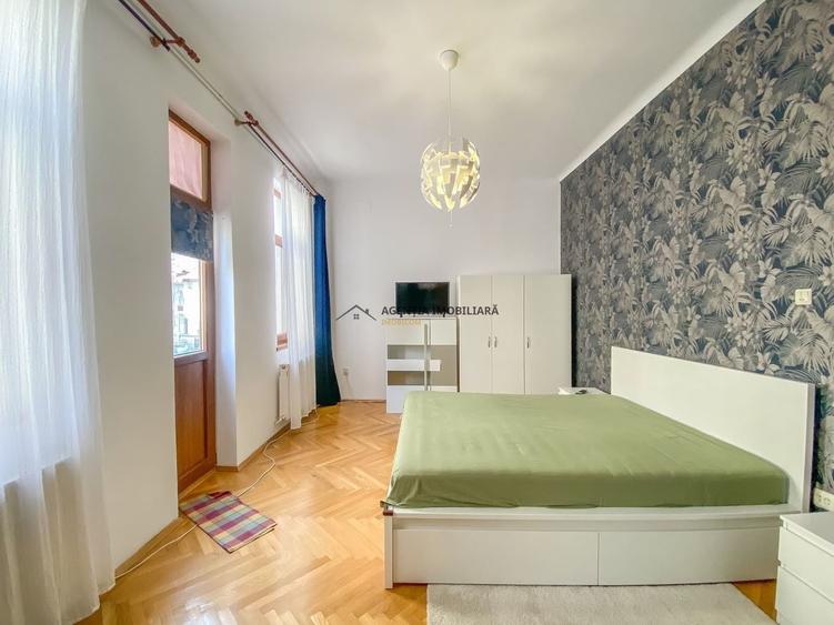 Apartament cu 3 camere semidecomandat, mobilat în Cișmigiu