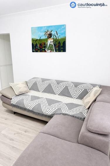 Apartament cu 2 camere semidecomandat, mobilat în Tineretului