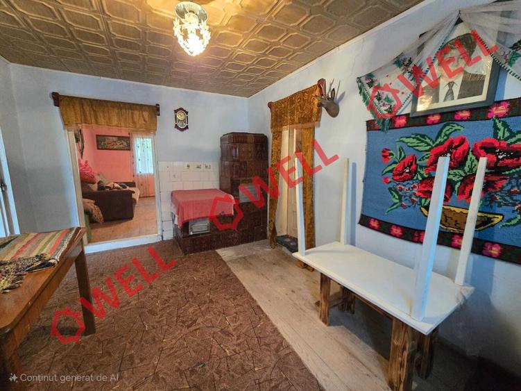 Casă cu 2 camere cu Teren 400 Mp în Sita Buzăului