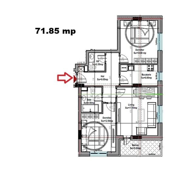 Berceni Metalurgiei - cel mai bun pret pt 2 camere - 12