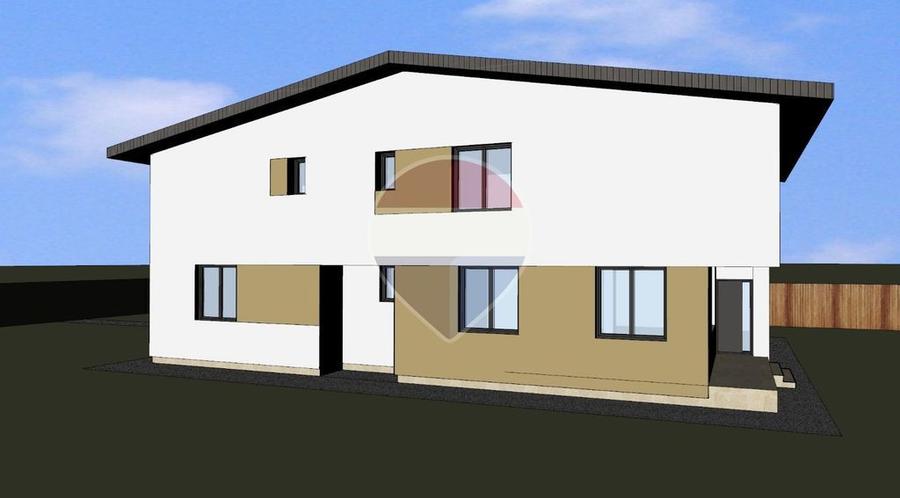 Casă cu 4 camere cu Teren 500 Mp în Stupini