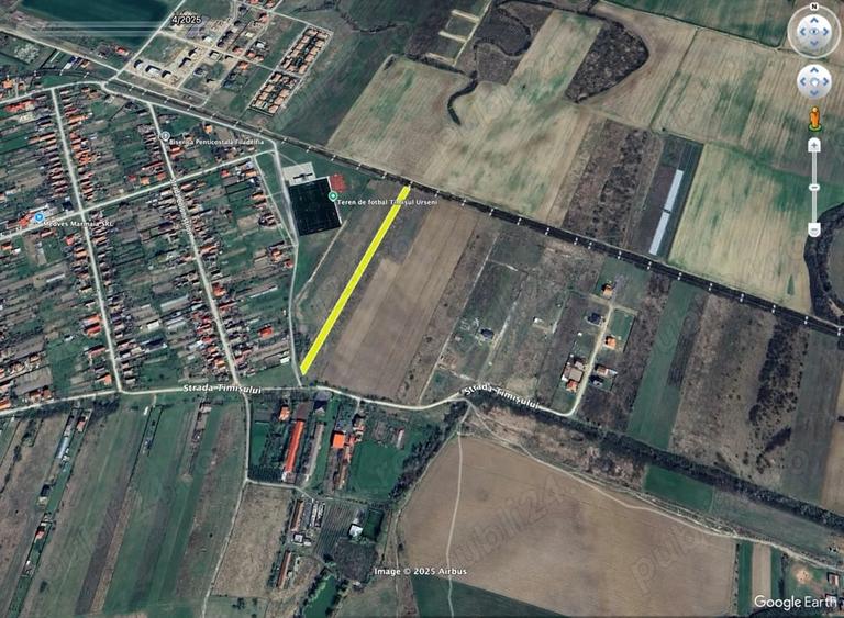 Teren de 5000 mp, în Urseni