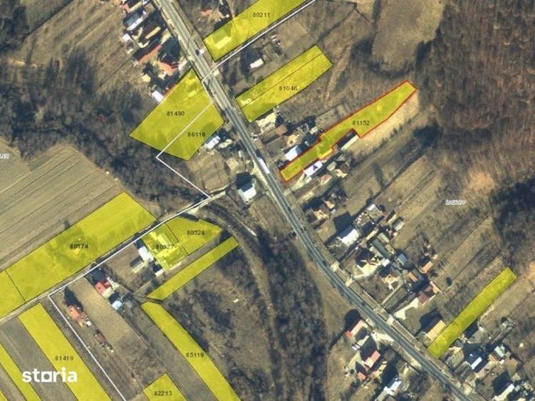 Casă cu 4 camere cu Teren 2513 Mp în Bascov