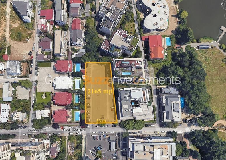 Teren Construcții intravilan de 2165 mp, în Aviației