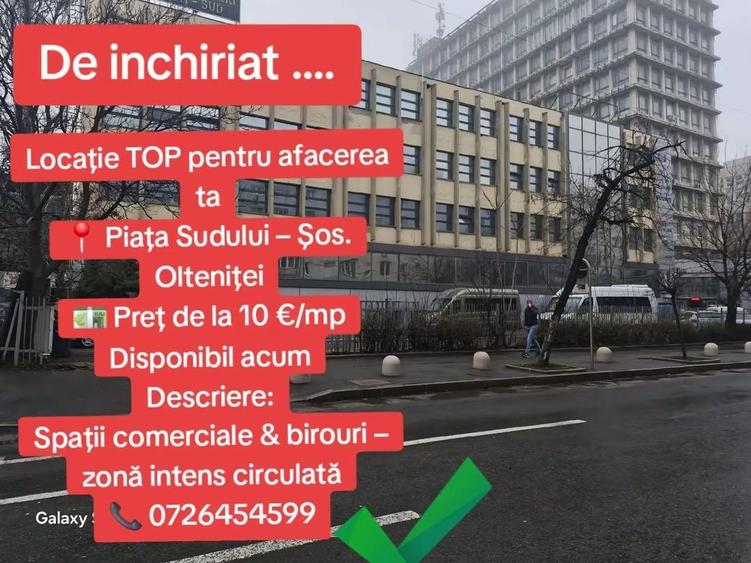 Spațiu comercial, de 50 mp, în Olteniței