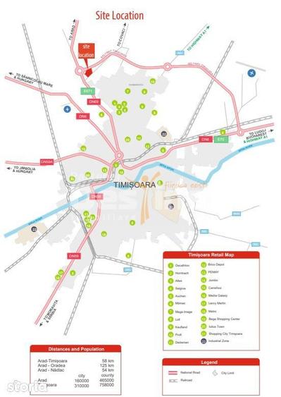 Teren intravilan I Pozitionare strategica in rond cu 2 deschideri I Ti - 1