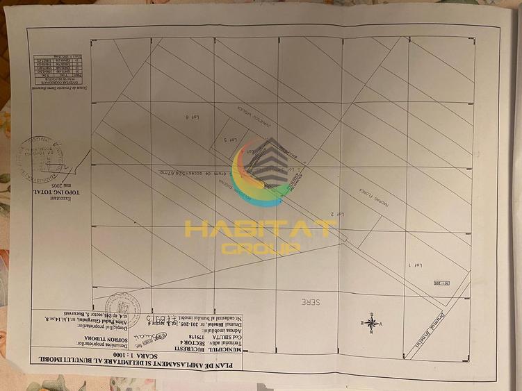 Teren Construcții intravilan de 1200 mp, în Metalurgiei
