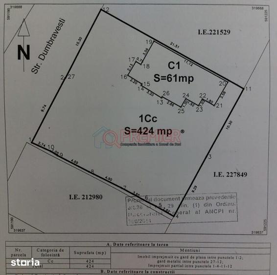 Teren de 424 mp, în Berceni