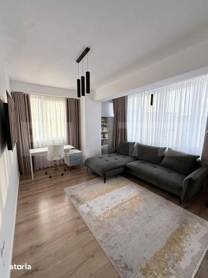 Apartament cu 2 camere, mobilat/utilat, bloc nou - Obcini - 6