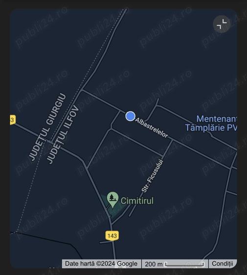 Teren de 2700 mp, în Dragomirești-Vale