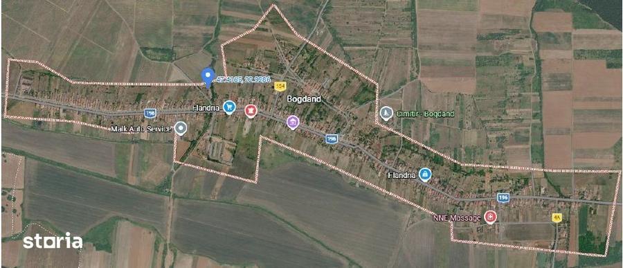 Casă cu 4 camere cu Teren 8266 Mp în Bogdand