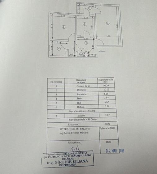 Apartament cu 2 camere decomandat, mobilat în Dorobanți