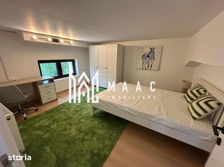 Apartament cu 3 camere, mobilat în Central
